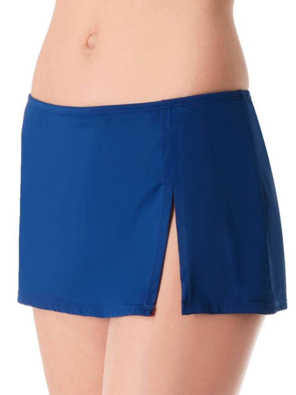 59$ Bleu Rod the Kore Beattie Skirted Hipster Bikini Bottoms Size 10 Blue
